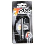 GILLETTE 7'CLOCK SUPER PLATINUM RAZOR.